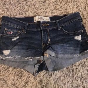Hollister denim shorts